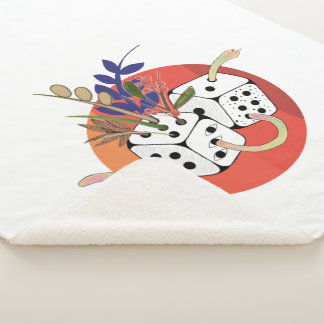 Dice in Parallel Universe Sherpa Blanket