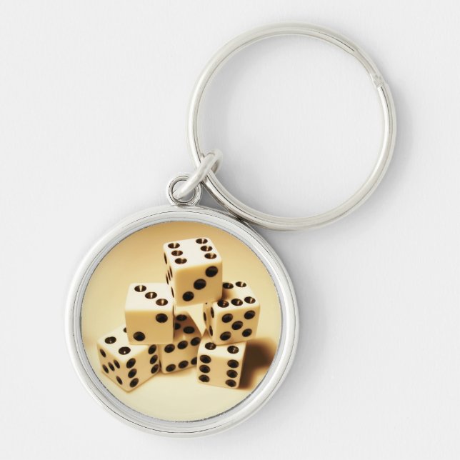 Dice keychain (Front)