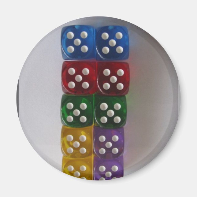 Dice Magnet (Front)