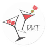 Dice Martini Stickers