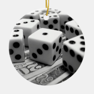 Dice Money Ornament