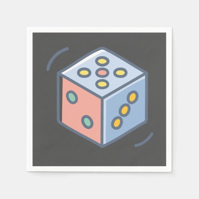 Dice Napkins (Front)