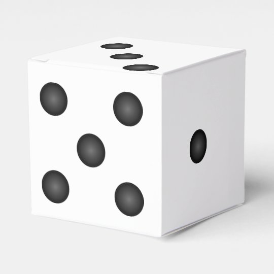 Dice or Die Wedding Party Favor Box Zazzle