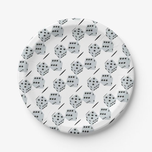 Dice Paper Plates