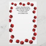 Dice Players Stationery