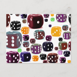 Dice Postcard