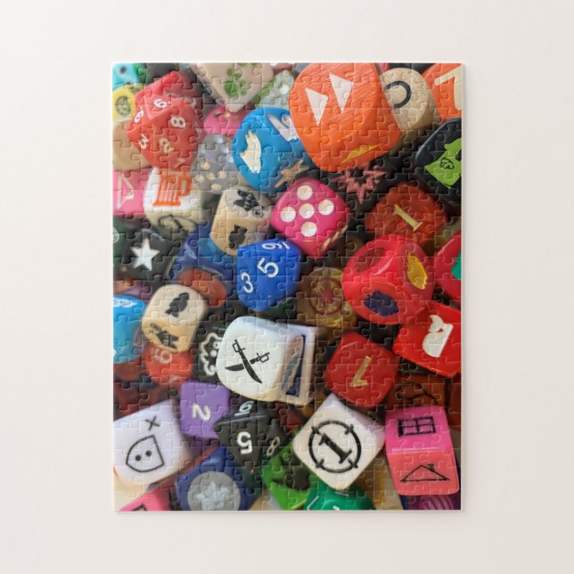 Dice Puzzle (Vertical)