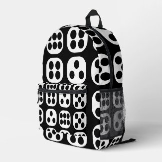 Dice Roll Dice Printed Backpack