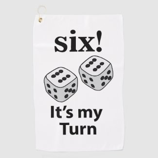 Dice Rolling Six It's My Turn Roll Dice 