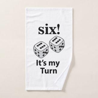Dice Rolling Six It's My Turn Roll Dice 