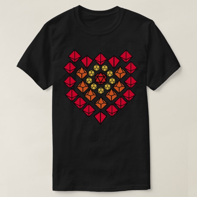 Dice Shield T-Shirt (Design Front)