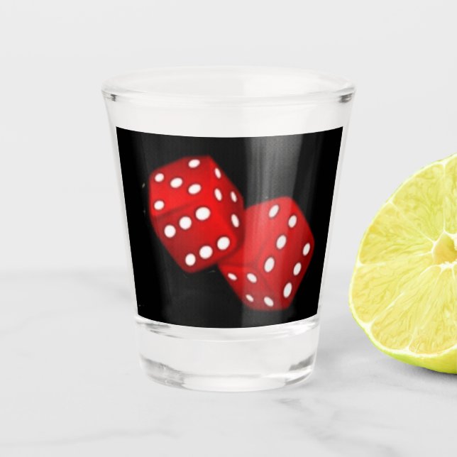 DICE SHOT GLASS (Front)