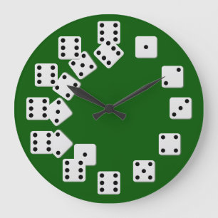 Dice Wall Clock