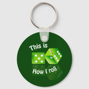 Dices keychain