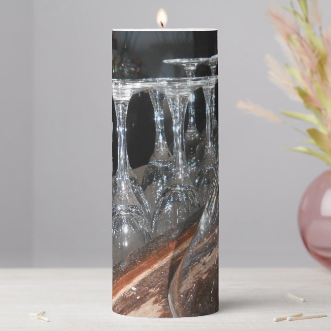 Dichotomy Pillar Candle (In Situ)