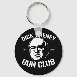 Dick Cheney Gun Club Keychain