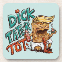 Dick-Tater-Tot Coaster Set