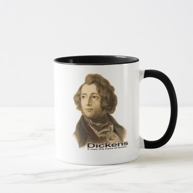 Dickens-Best of Times mug-sepia Mug (Right)