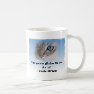 Dickens Cat Coffee Mug