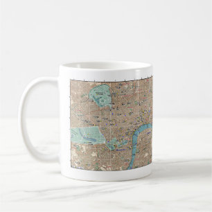 Dickens London Map Mug