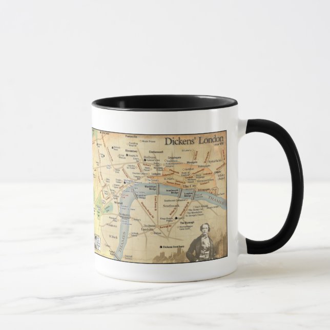 Dickens London Mug (Right)