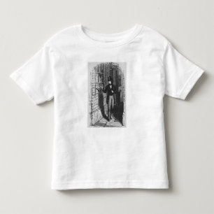 Dickens placing his first literary toddler t-shirt