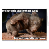 Dickens Villain card (Front Horizontal)