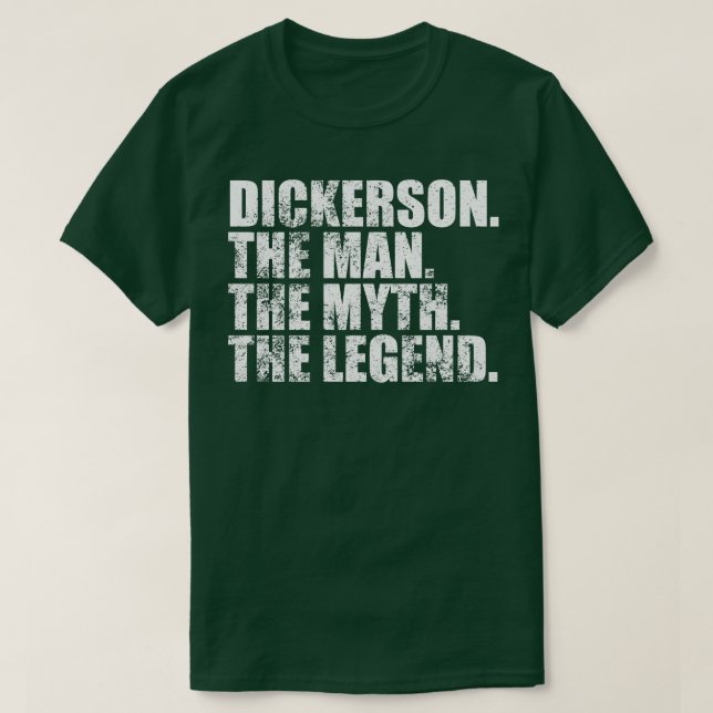 DickersonDickerson Family name Dickerson last Name T-Shirt (Design Front)
