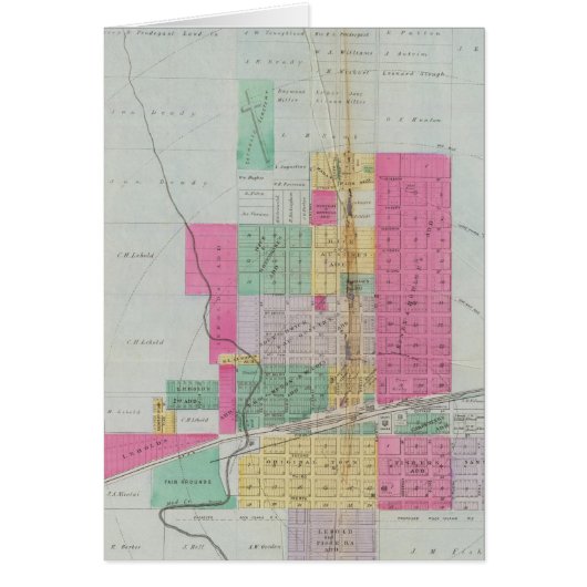 Dickinson County, Kansas Cards (Front)