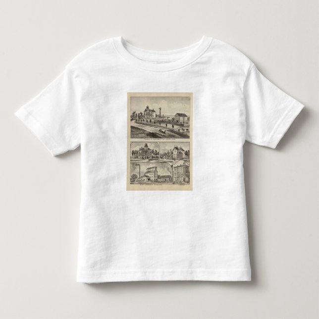 Dickinson County Residences, Kansas Toddler T-shirt (Front)