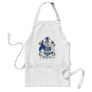 Dickinson Family Crest Adult Apron