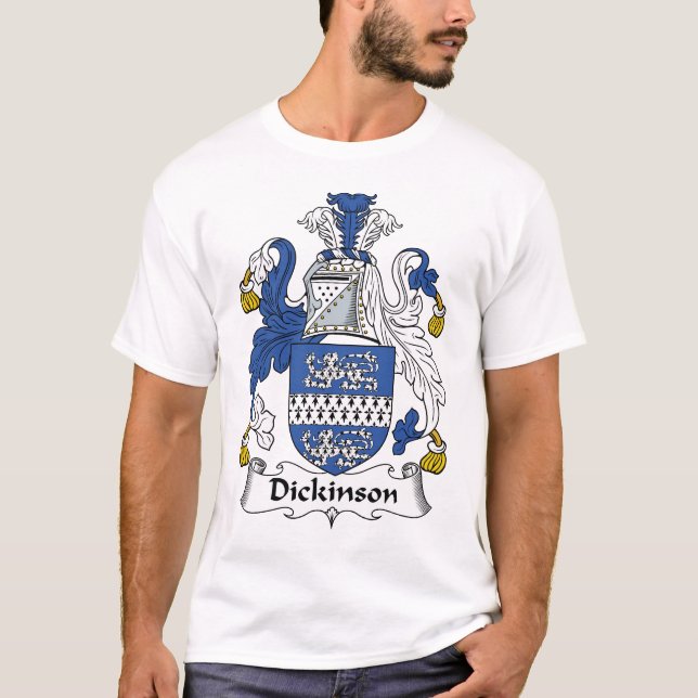 Dickinson Family Crest T-Shirt (Front)