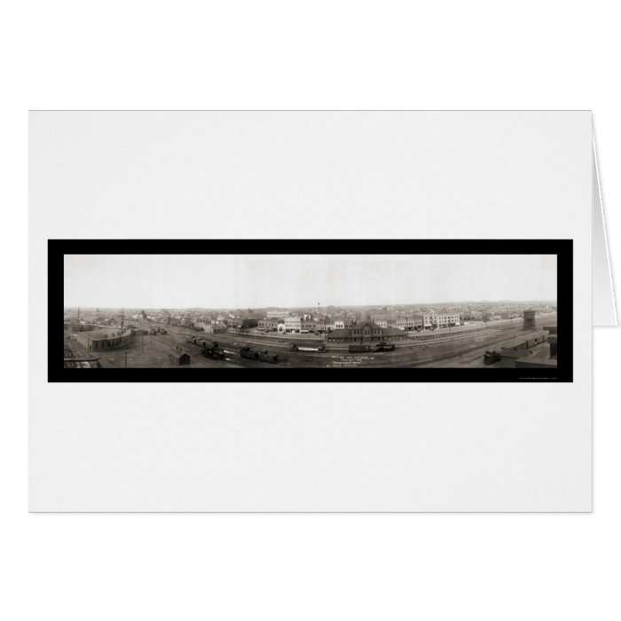 Dickinson North Dakota Photo 1914 Greeting Card