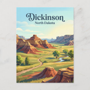 Dickinson, North Dakota Postcard