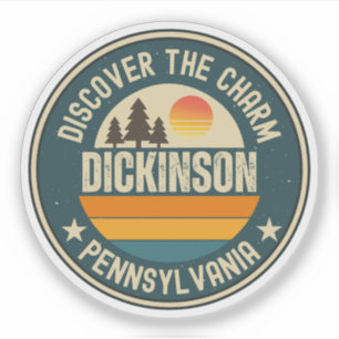 Dickinson, Pennsylvania Sticker