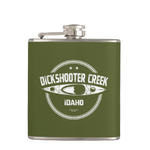 Dickshooter Creek Idaho Kayaking Flask