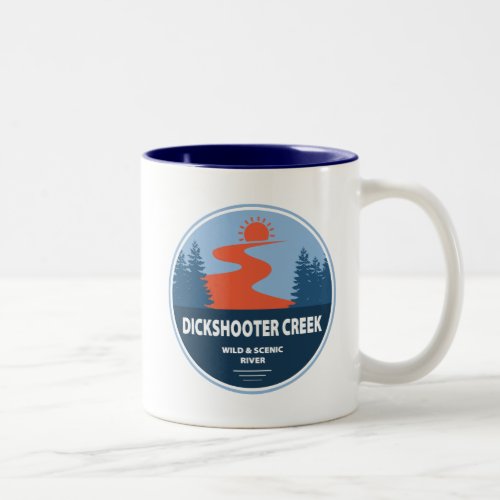 Dickshooter Creek Wild and Scenic River Idaho Two_Tone Coffee Mug