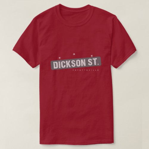 Dickson Street Fayetteville Arkansas T_Shirt