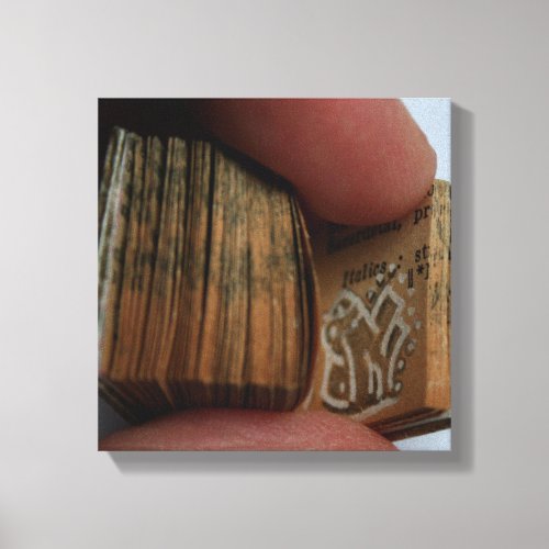 DicofrAngle Miniature Book untitled Drawing Canvas