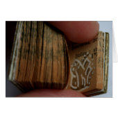 DicofrAngle Miniature Book untitled Drawing Card (Front Horizontal)
