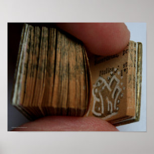 DicofrAngle Miniature Book untitled Drawing Poster