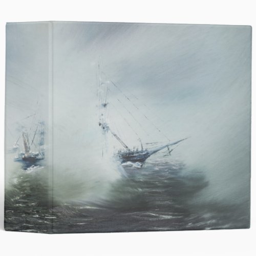 Dicovery a clearing in the sea mist Captain Binder
