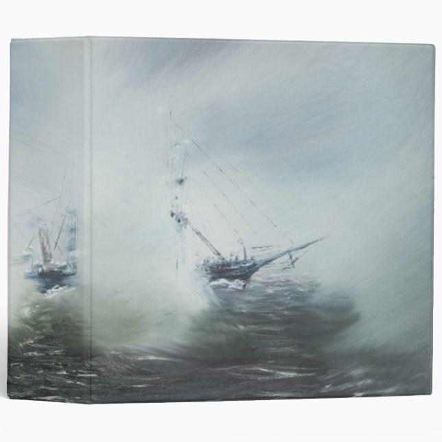Dicovery a clearing in the sea mist Captain Binder (Front/Spine)