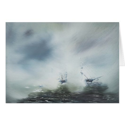 Dicovery a clearing in the sea mist Captain Cards (Front Horizontal)