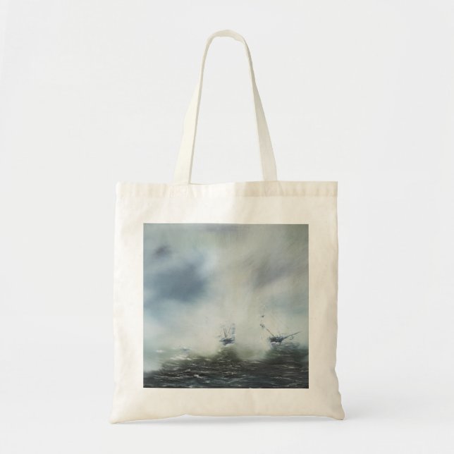 Dicovery a clearing in the sea mist Captain Tote Bag (Front)