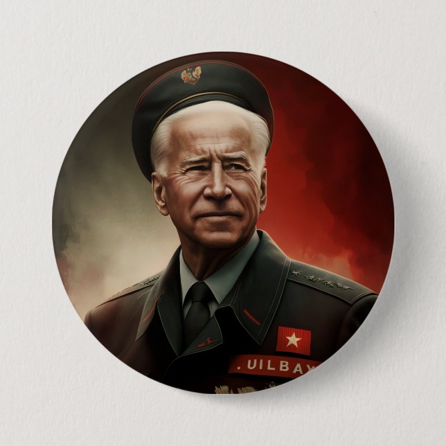 Dictator Joe Biden Button (Front)