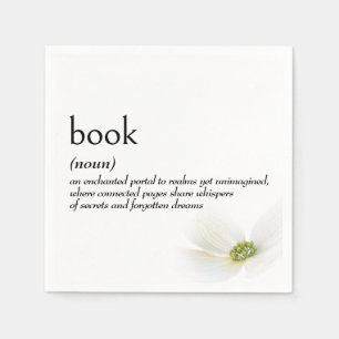 Dictionary Definition For BOOK Napkins