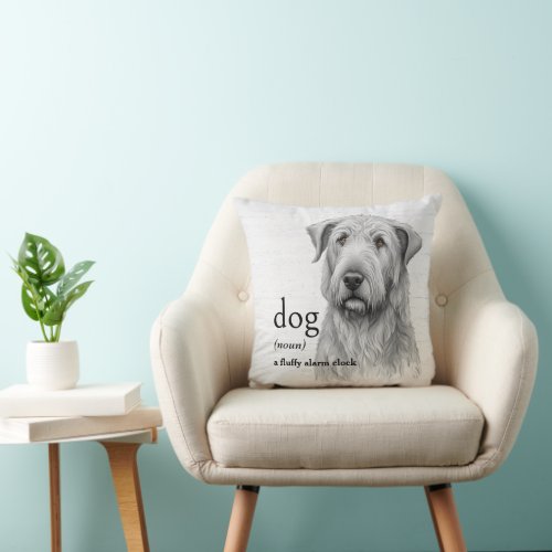 Dictionary Definition for DOG Throw Pillow