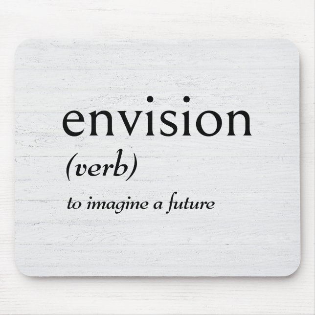 Dictionary Definition For ENVISION Mouse Pad (Front)