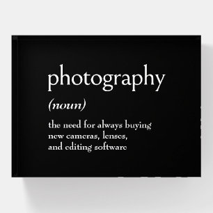 Dictionary Definition For PHOTOGRAPHY Paperweight